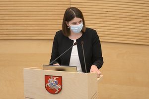 G. Skaistė: mokesčių peržiūra bus, kai situacija stabilizuosis