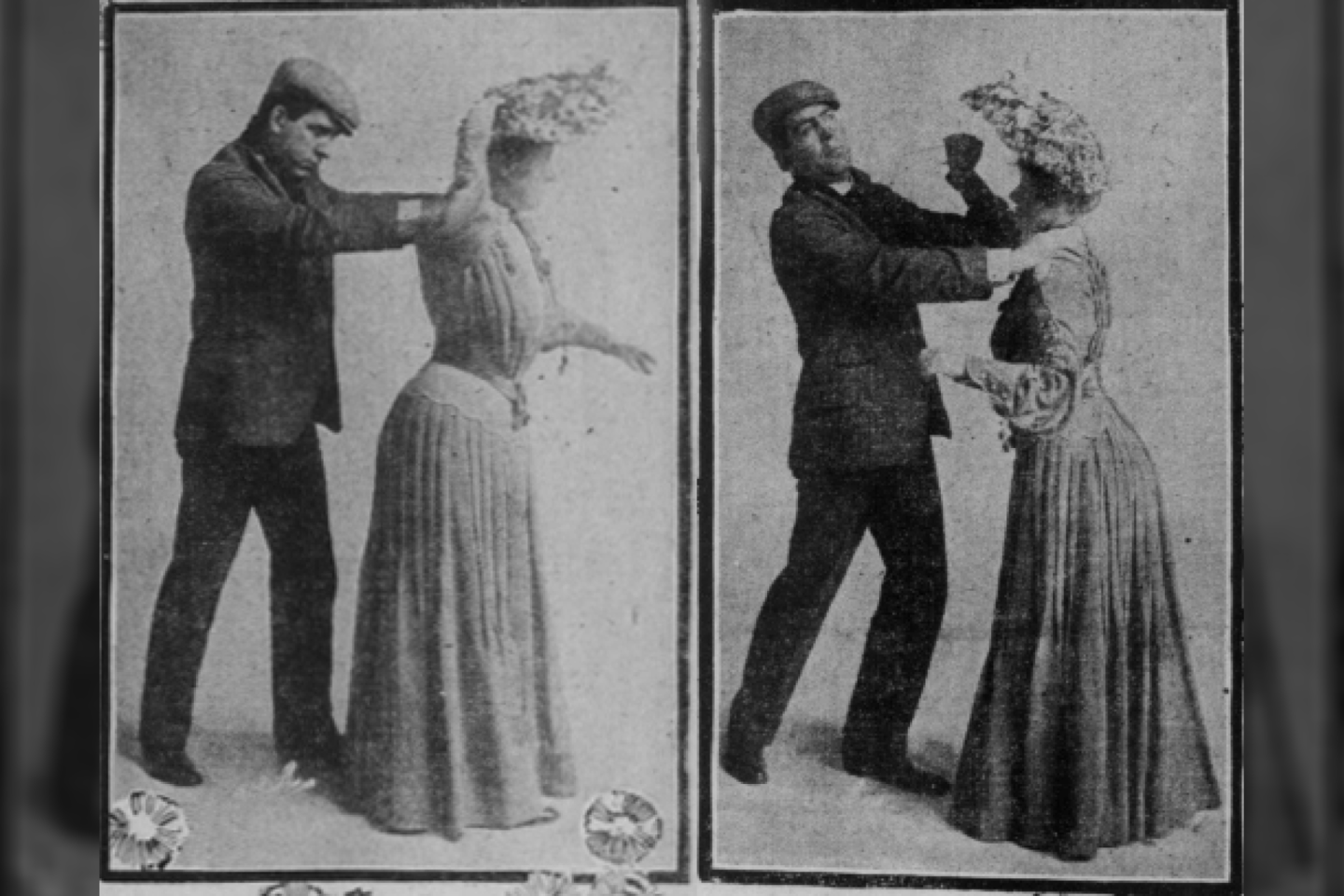  XIX a. pabaigoje ir XX a. pradžioje skrybėlaičių segtukai labai pasitarnavo ginantis nuo nepageidaujamų vyrų prisilietimų ir replikų. <br>  Quirk Books iliustr.