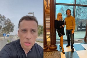 Po gandų apie kitą pilietybę ir gyvenimą svetur pirmą kartą iš Izraelio gatvės prabilo M. Galkinas