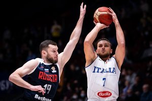 Su rusų krepšinio rinktine niekas nenori žaisti – Italija jau pranešė apie tai FIBA