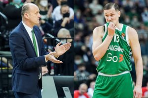 J. Zdovcas neplanavo rungtynių pabaigoje išleisti spindėjusio P. Jankūno – atskleidė, kas pakeitė jo sprendimą