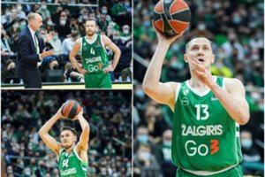 Eurolygos lietuviai: P. Jankūno žygdarbiai, L. Lekavičiaus dvigubas dviženklis ir visur esantis E. Ulanovas