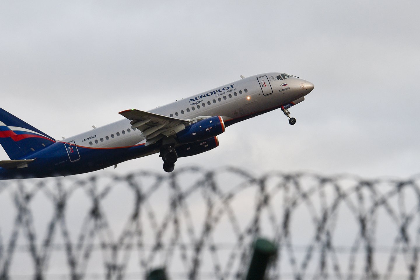 „Aeroflot“ lėktuvas.<br>V.Ščiavinsko nuotr.