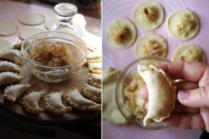 Virtiniai su raugintais kopūstais maloniai nustebins skoniu