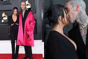 Kourtney Kardashian ir jos sužadėtinio elgesys per „Grammy“ sukėlė pykčio audrą: „Tai – keista“