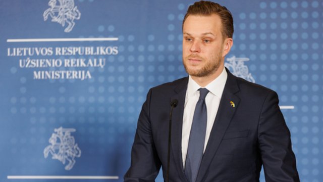 G. Landsbergis: Lietuva nurodė Rusijos ambasadoriui išvykti iš šalies, uždaro konsulatą Klaipėdoje