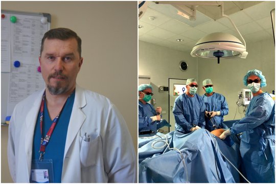 Dėl vėžio Gintarui teko pašalinti visą skrandį: Šiaulių medikai tokią operaciją atliko pirmą kartą