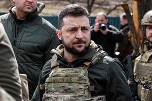 V. Zelenskis Bučoje: tai karo nusikaltimai ir tai pasaulio bus pripažįstama genocidu