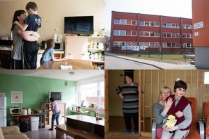 Ukrainiečių bendrabutis: 60 žmonių dalijasi 4 puodais