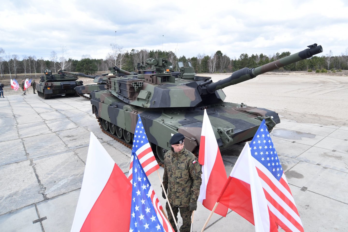  Abrams tankas.<br> IMAGO/Scanpix nuotr.