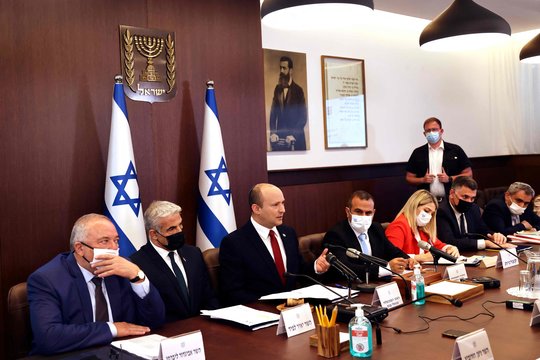 Izraelio vyriausybė netikėtai prarado daugumą parlamente