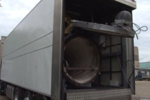 Žudikai slepia savo pėdsakus: Mariupolyje pradėjo veikti rusų mobilieji krematoriumai