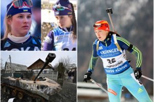 Kai rusių biatlonininkėms suteiki Ukrainos pilietybę: karui prasidėjus pabrukusios uodegą pabėgo į gimtinę