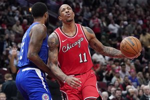 Prieš atkrintamąsias – suirutė A. Karnišovo „Chicago Bulls“ žaidime