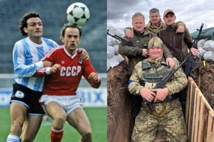 „Auksinio kamuolio“ savininkas stojo ginti Ukrainos: I. Belanovas griebė ginklą į rankas