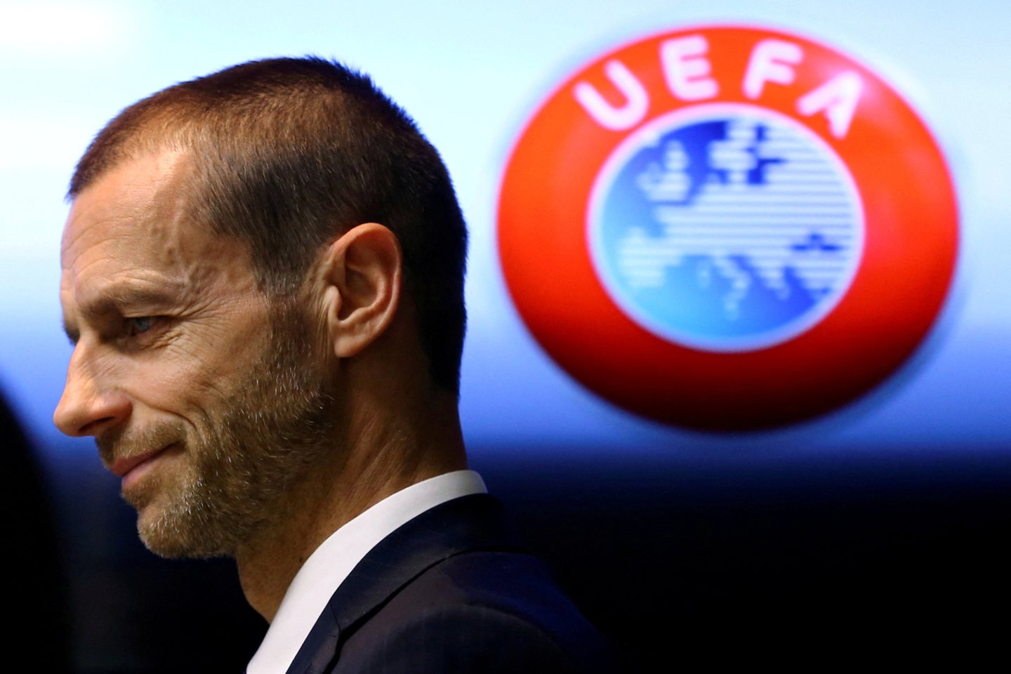 UEFA prezidentas Aleksanderis Čeferinas<br>Reuters/Scanpix nuotr.