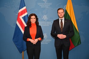 G. Landsbergis: Lietuvą ir Islandiją visuomet sies ypatingas ryšys