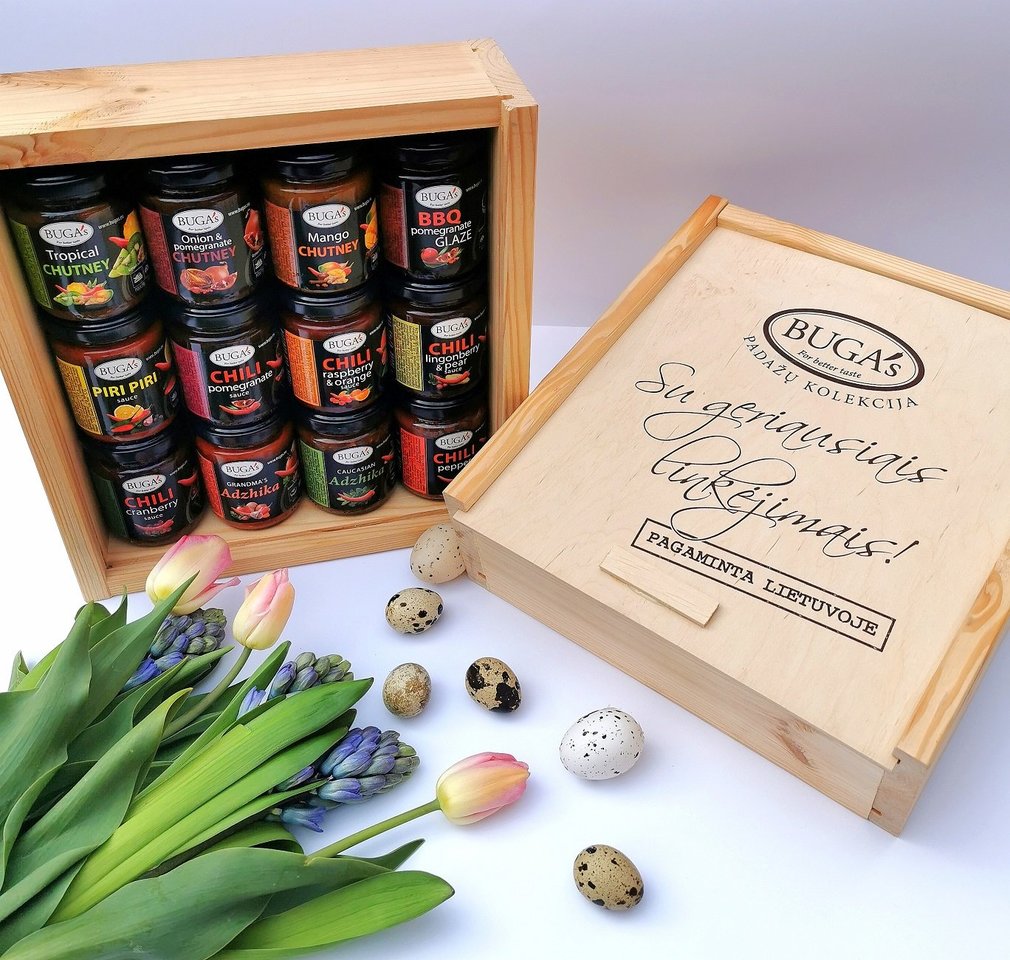 BUGA‘s padažai – tai išskirtinis lietuviškas produktas.