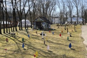 Zanavykai pavasarį pasodino Margučių sodą