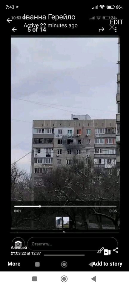  Mariupolis, kuriame Larisa gyveno daugybę metų, subombarduotas, o moteris su šeima nebeturi, kur grįžti, nes jos namų nebėra. <br> Asmeninio archyvo nuotr.