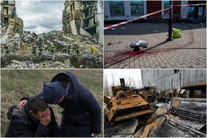 Karas Ukrainoje: tyrėjai pradeda ekshumuoti masinę kapavietę Bučoje, pasaulis šokiruotas dėl Rusijos veiksmų Kramatorske