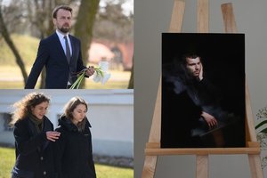 Biržų pilyje atsisveikinama su Ukrainoje nužudytu Mantu Kvedaravičiumi 