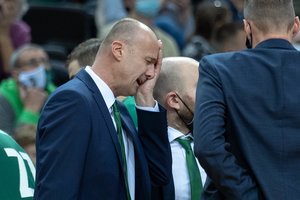 Iš pirmosios vietos LKL išstumto „Žalgirio“ treneris J. Zdovcas žadino auklėtinius: „Jei esame protingi – atsibusime“