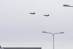 NATO naikintuvai praėjusią savaitę tris kartus lydėjo Rusijos orlaivius