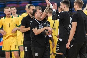 Lietuvos salės futbolo rinktinės treneris Dentinho: „Būsime konkurencingi prieš bet kurią rinktinę“