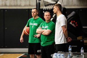 K. Maksvytis ir G. Krapikas pradėjo darbus Kauno „Žalgiryje“