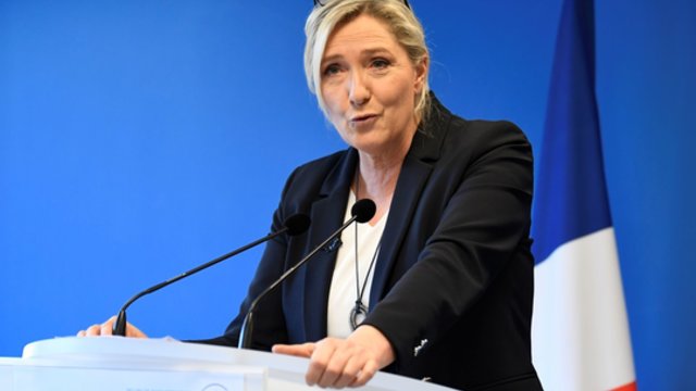 A. Puklevičius apie M. Le Pen galimą laimėjimą rinkimuose: pervertiname vienos asmenybės įtaką šalies pozicijai