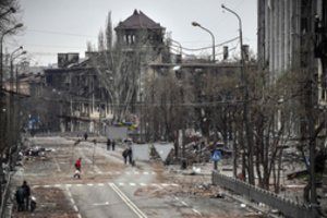 Mariupolio valdžia patvirtino pranešimus apie Rusijos cheminę ataką