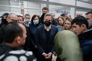 A. Blinkenas: JAV turi įtikinamų žinių, kad Rusija gali panaudoti cheminį ginklą Ukrainoje