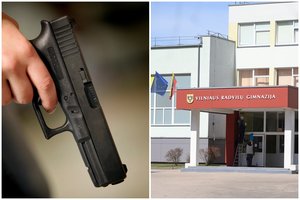 Incidentas Vilniaus mokykloje: apšaudyti moksleiviai, du atsidūrė ligoninėje