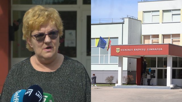 Direktoriaus pavaduotoja pateikė daugiau detalių apie Vilniaus Radvilų gimnazijoje įvykusias šaudynes