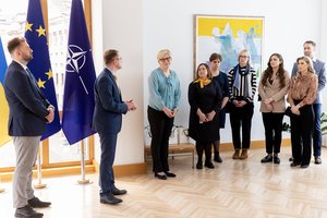 I. Šimonytė palinkėjo sėkmės medikams, vykstantiems į Ukrainą: tikiu, padarysite viską, ką mokate ir galite