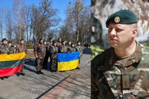 Su ukrainiečių kariais dirbančiam druskininkiečiui skaudu girdėti vieną atvykėlių klausimą