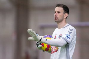 Geriausias A lygos mėnesio futbolininkas: „Panevėžio“ vartų sargas R. Broetto