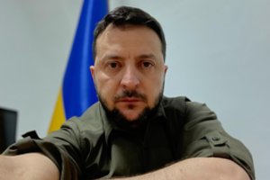 V. Zelenskis paaiškino, kodėl nepalieka Kijevo