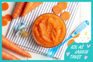 Šviežių vaisių ir daržovių tyrelės vaikams – išmokite pasigaminti namuose