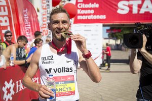 R. Kančys Europos čempionato normatyvo sieks Kauno maratone