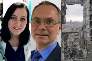 Šeši medikai iš Santaros klinikų išvyko į misiją Ukrainoje: papasakojo apie savo jausmus