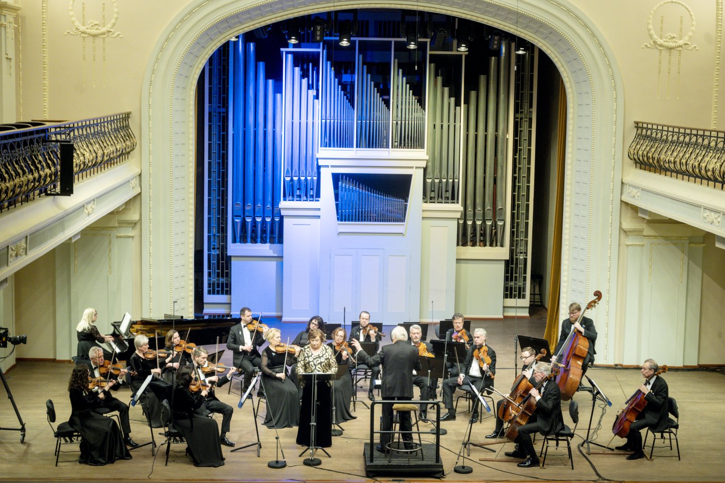 Lietuvos nacionalinėje filharmonijoje įvyko Astos Krikščiūnaitės jubiliejinis koncertas.<br>Dmitrij Matvejev nuotr.