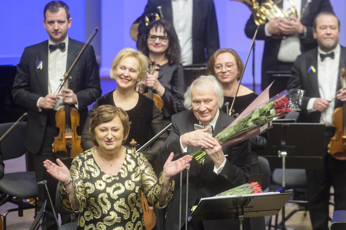 Lietuvos nacionalinėje filharmonijoje įvyko Astos Krikščiūnaitės jubiliejinis koncertas.<br>Dmitrij Matvejev nuotr.
