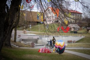 Išmargintas pavasaris Molėtuose: kūrybiniais sprendimais stebina ne tik savo gyventojus, bet ir svečius