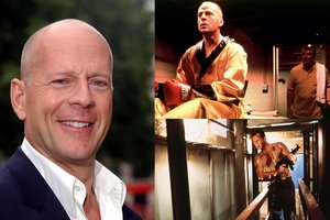 Kalbą prarandantis Bruce’as Willisas vaikystėje kentėjo nuo mikčiojimo 