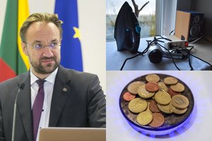 Lietuvos banko vadovas G. Šimkus kritikuoja Vyriausybės mostą plačiai dalinti kompensacijas gyventojams