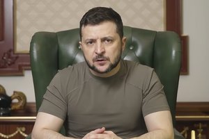 V. Zelenskis: pasaulis turėtų būti pasirengęs galimybei, jog Rusija panaudos branduolinį ginklą