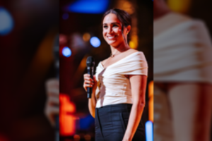 M. Markle Ukrainos komandą „Invictus“ žaidynėse pasveikino „Slava Ukraini“ šūkiu