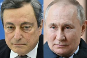Italijos premjeras: kalbos su V. Putinu – tik laiko švaistymas